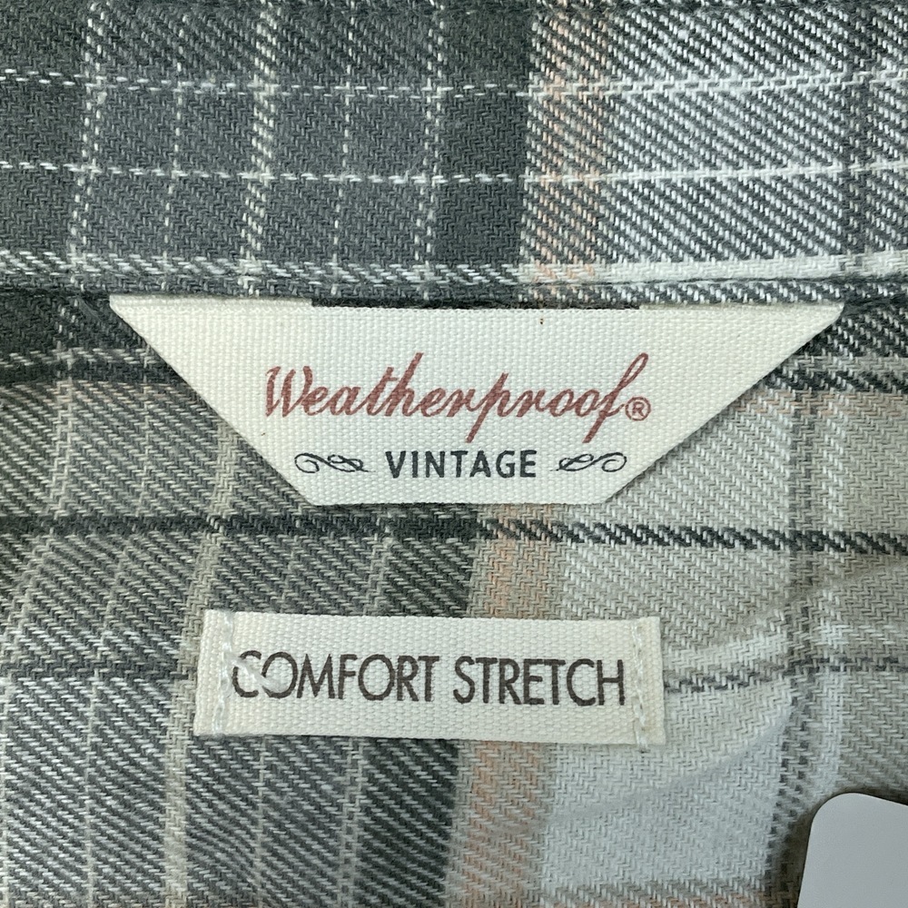 Weatherproof Women's XXL Plaid Blouse Green Cotton Blend H0625 - Picture 5 of 8